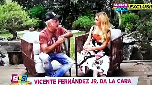 Gaby Ramírez en Entrevista con Vicente Fernández Jr.
